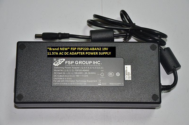 *Brand NEW* FSP FSP220-ABAN2 POWER SUPPLY 19V 11.57A AC DC ADAPTER - Click Image to Close